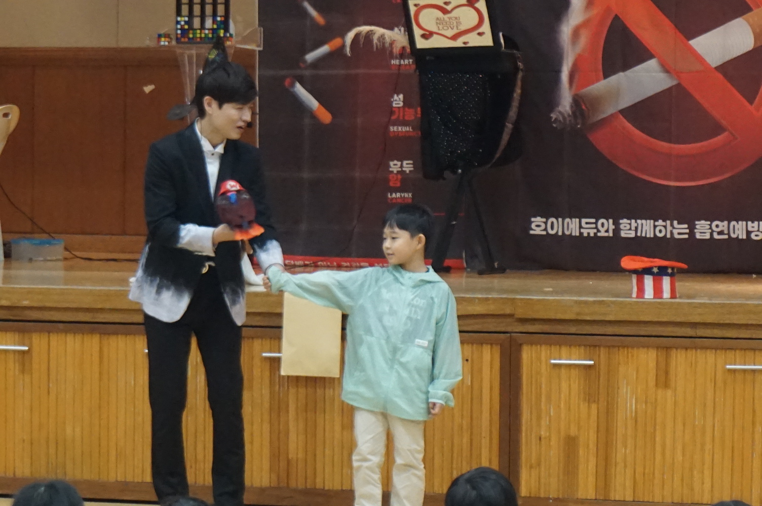 [상현초] 1~4학년 흡연 예방 마술 공연